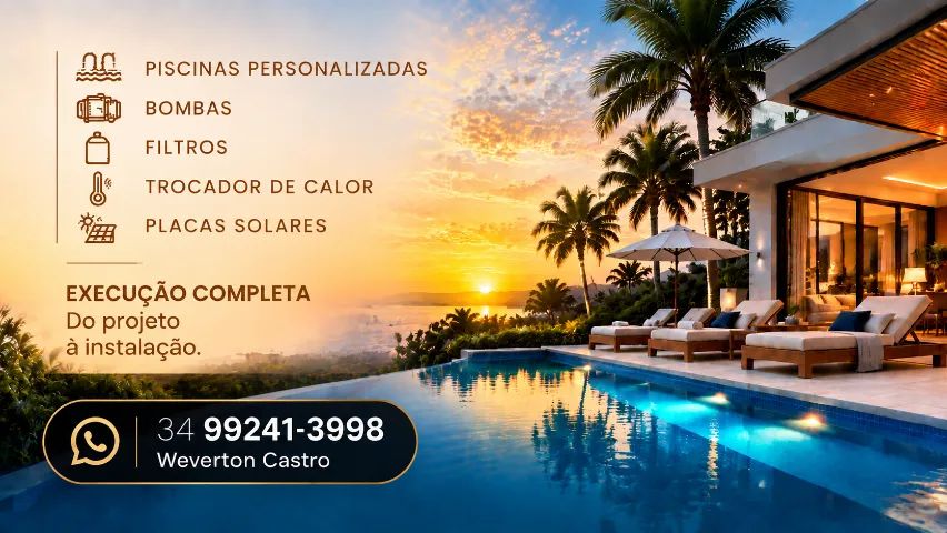 SUA PISCINA MERECE O MELHOR