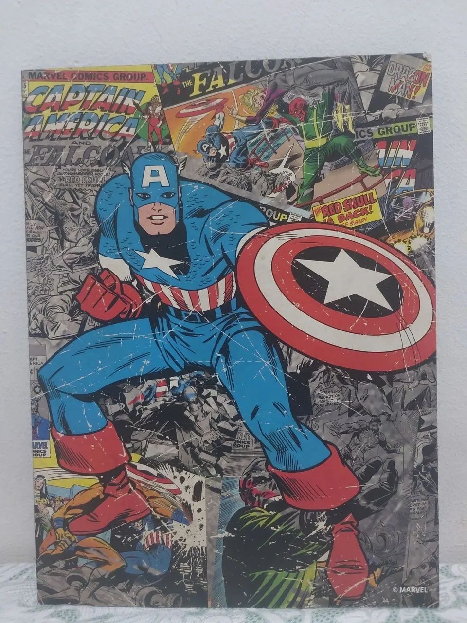Quadrinho Capitão América 