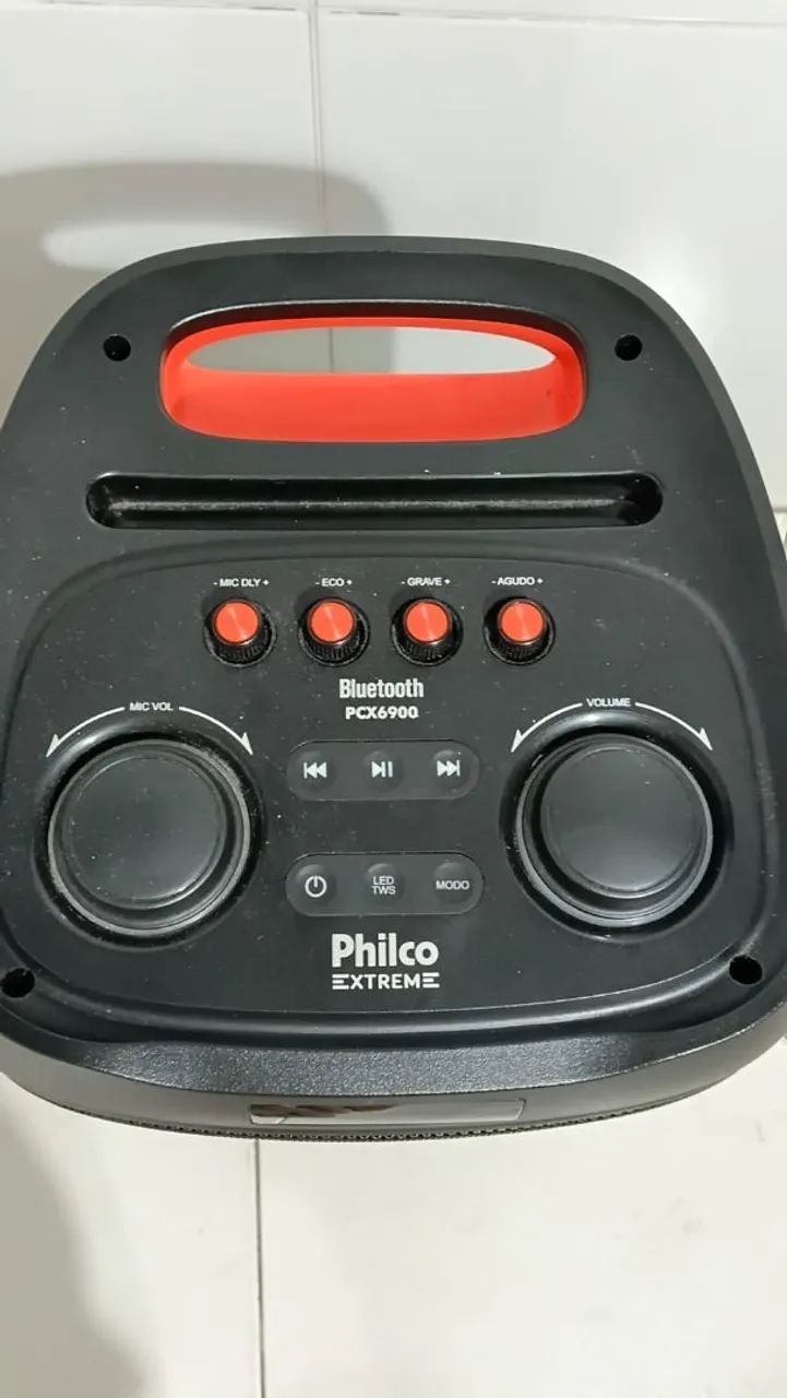 VENDO CAIXA DE SOM PHILCO - Foto 2