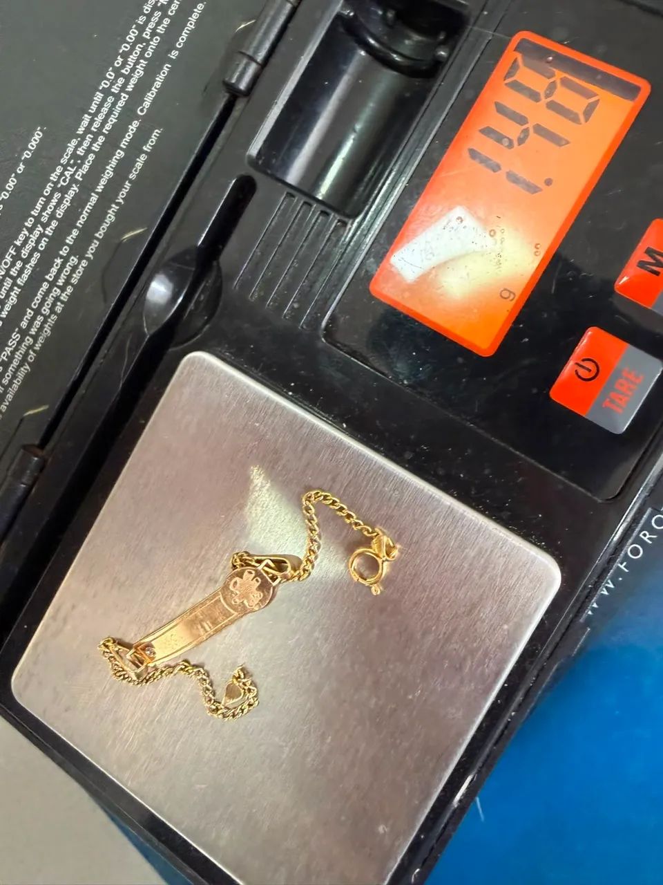 Pulseiras Infantis de ouro 18k procedência garantia eterna - Foto 5