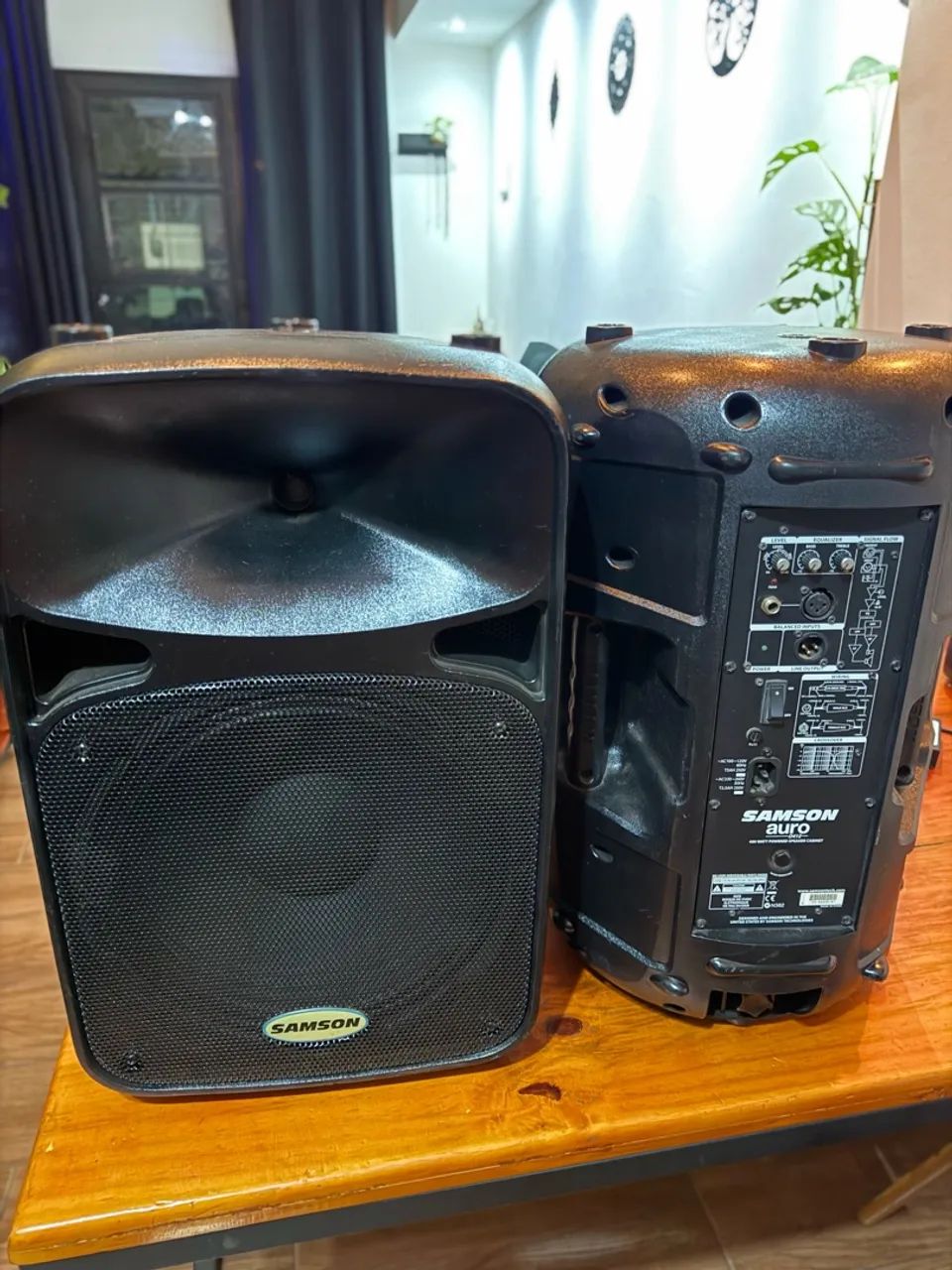 Caixas ativas Samson D412 na bag  - Foto 3