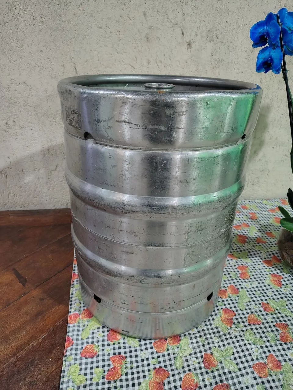 Casco Barril Chopp 50 litros Inox  - Foto 3