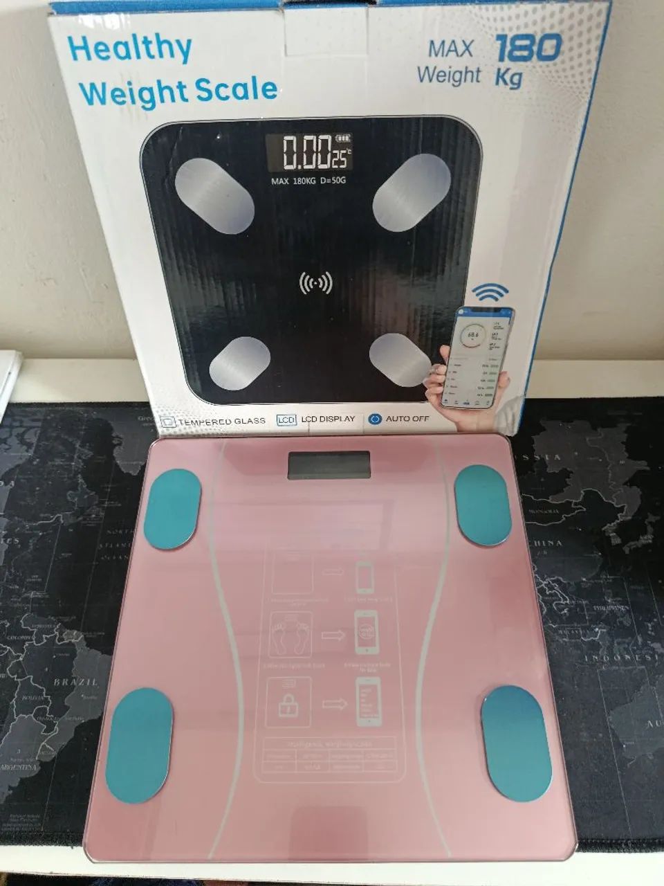 Balança digital para peso corporal de até 180Kg / OFERTA IMPERDÍVEL  - Foto 2