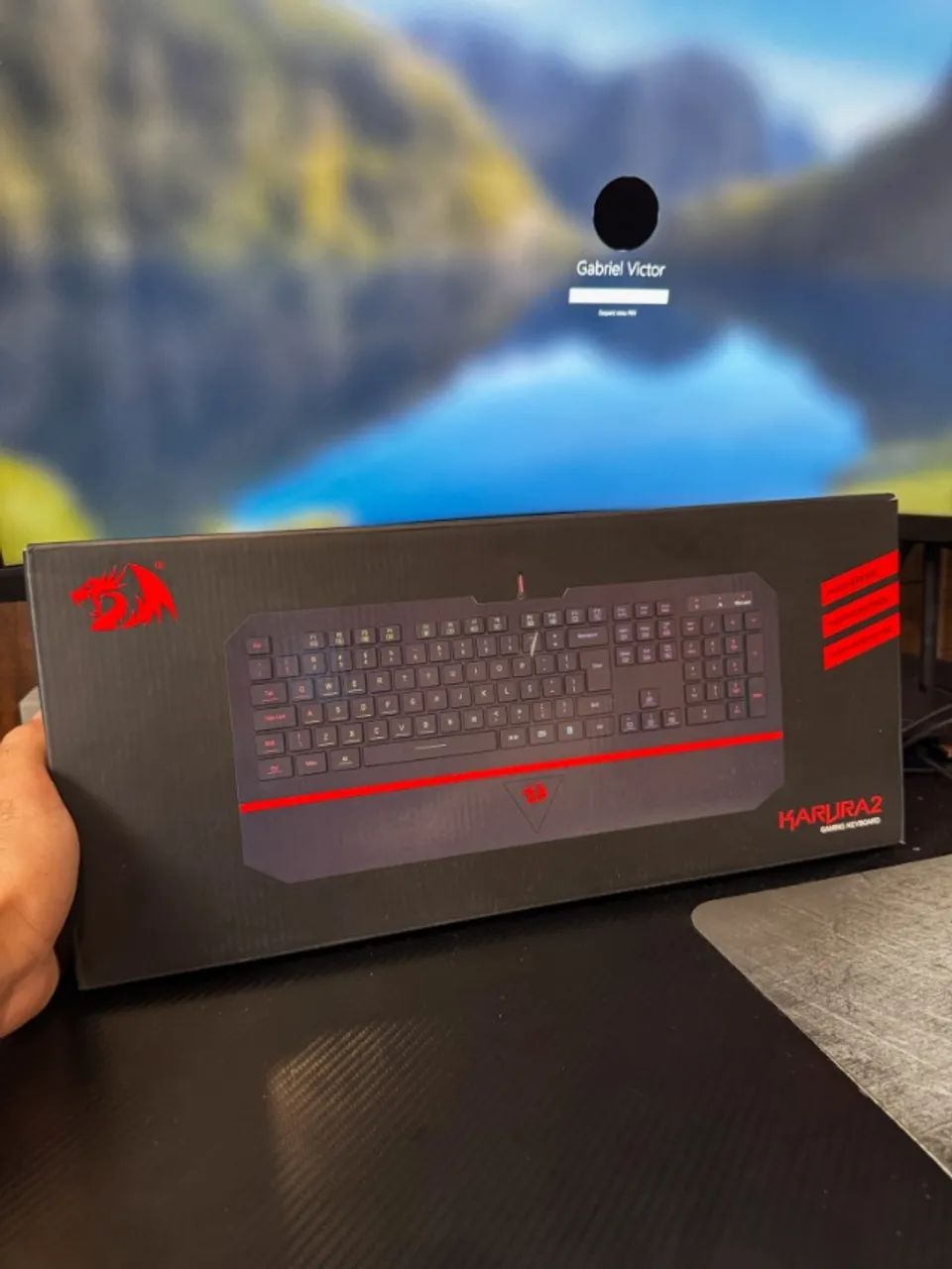 Teclado Gamer Redragon Karura 2 RGB