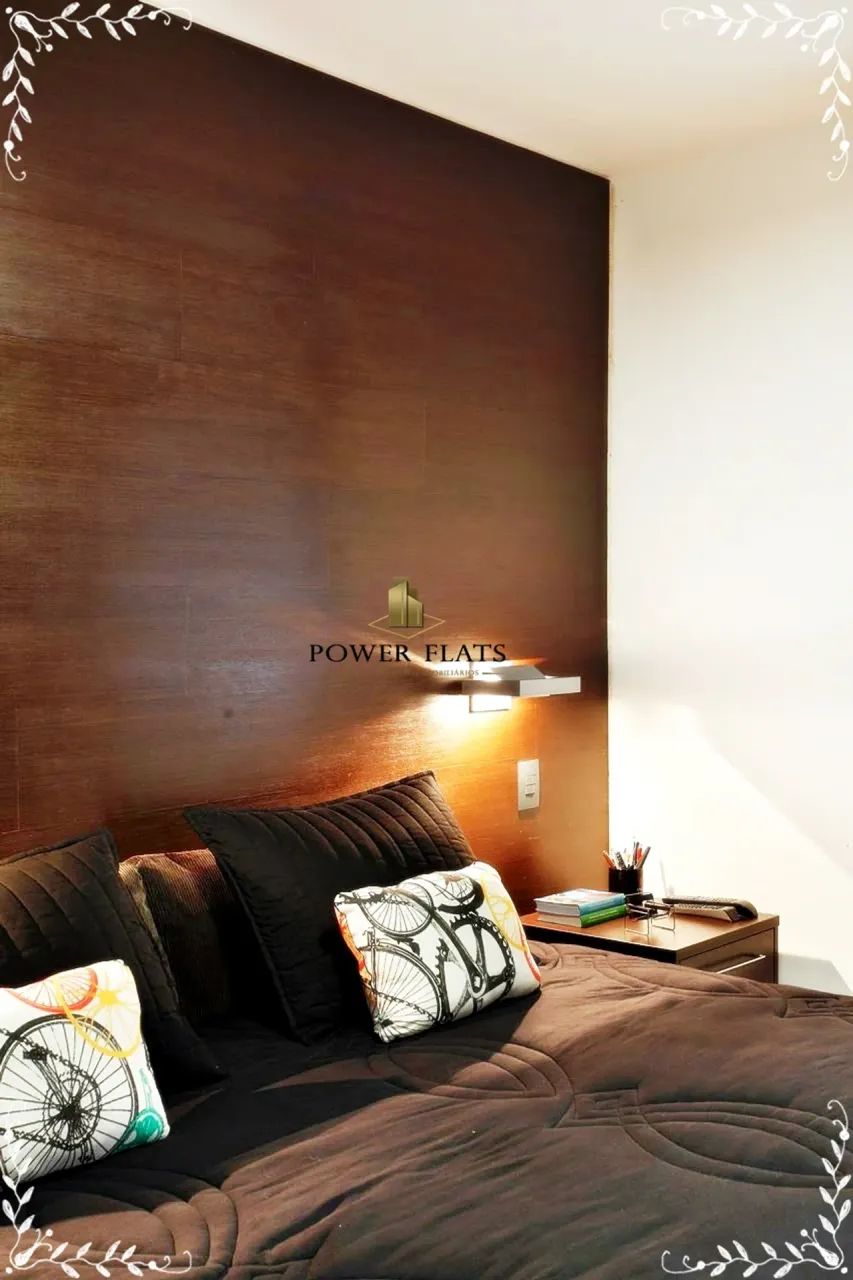Flat mobiliado 99m² para alugar no Itaim Bibi com 2 dormitórios, próximo à Faria Lima - Foto 3