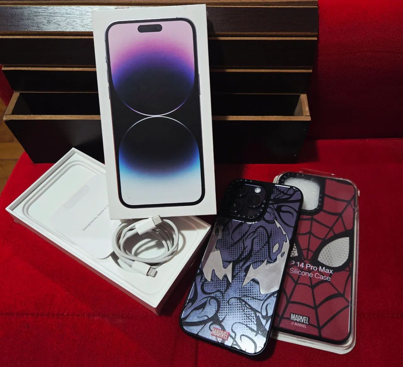 iPhone 14 Pro Max Roxo Profundo - 256GB - Foto 4