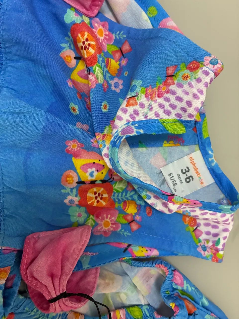 Lote roupas Alphabeto  - Foto 2