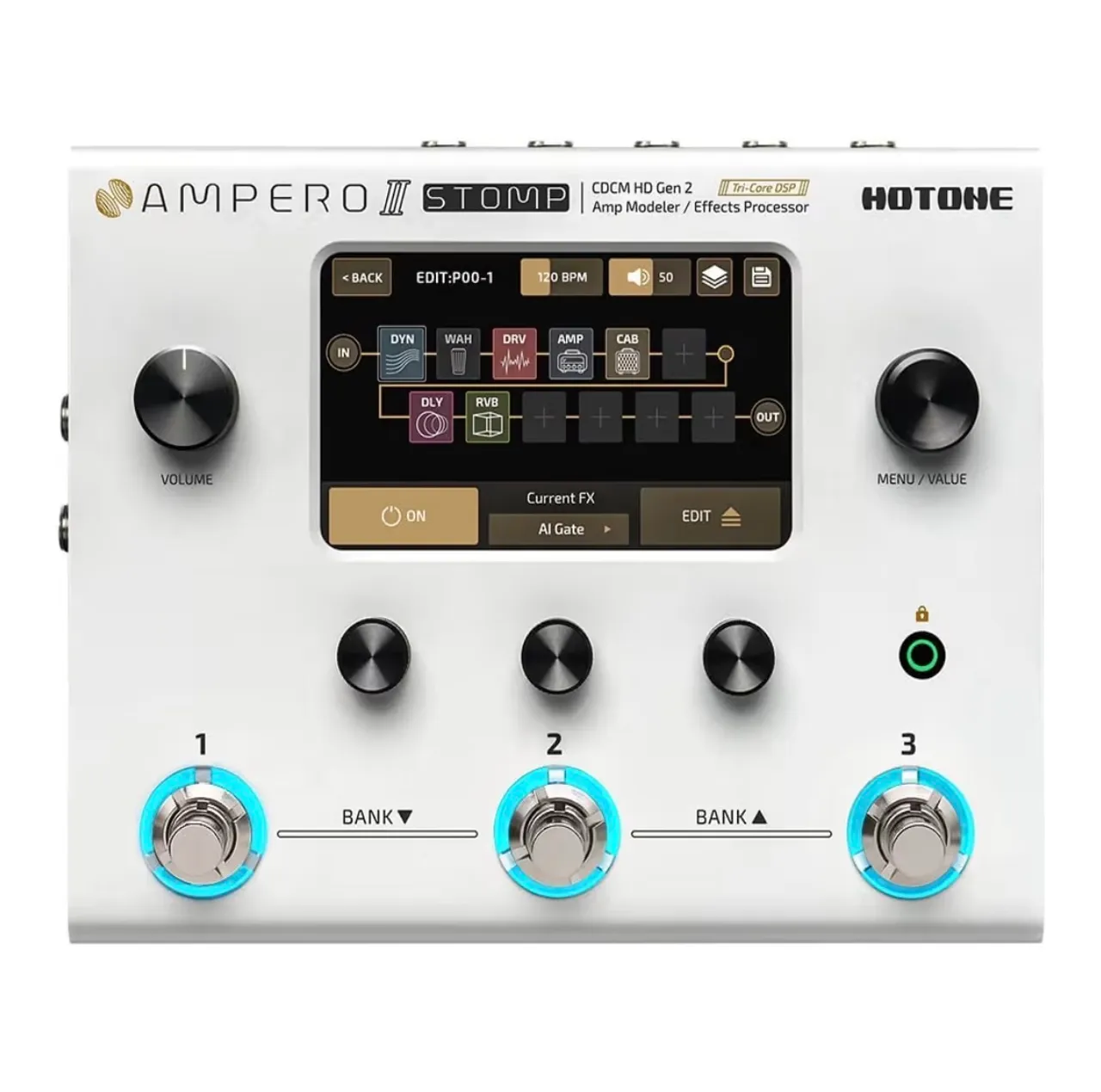 最終価格　HOTONE Ampero Hotone Ampero II Stage Nova a ultima preço pra sair agora