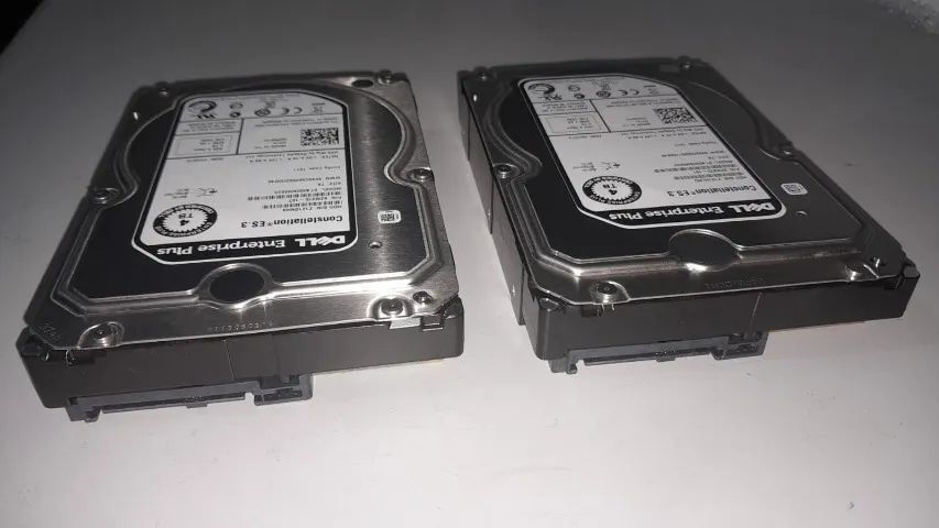 2 Unidades Hd dell 4tb Sas 7.2k 3.5 St4000nm0023 para uso em Servidores Dell  e storage - Foto 2