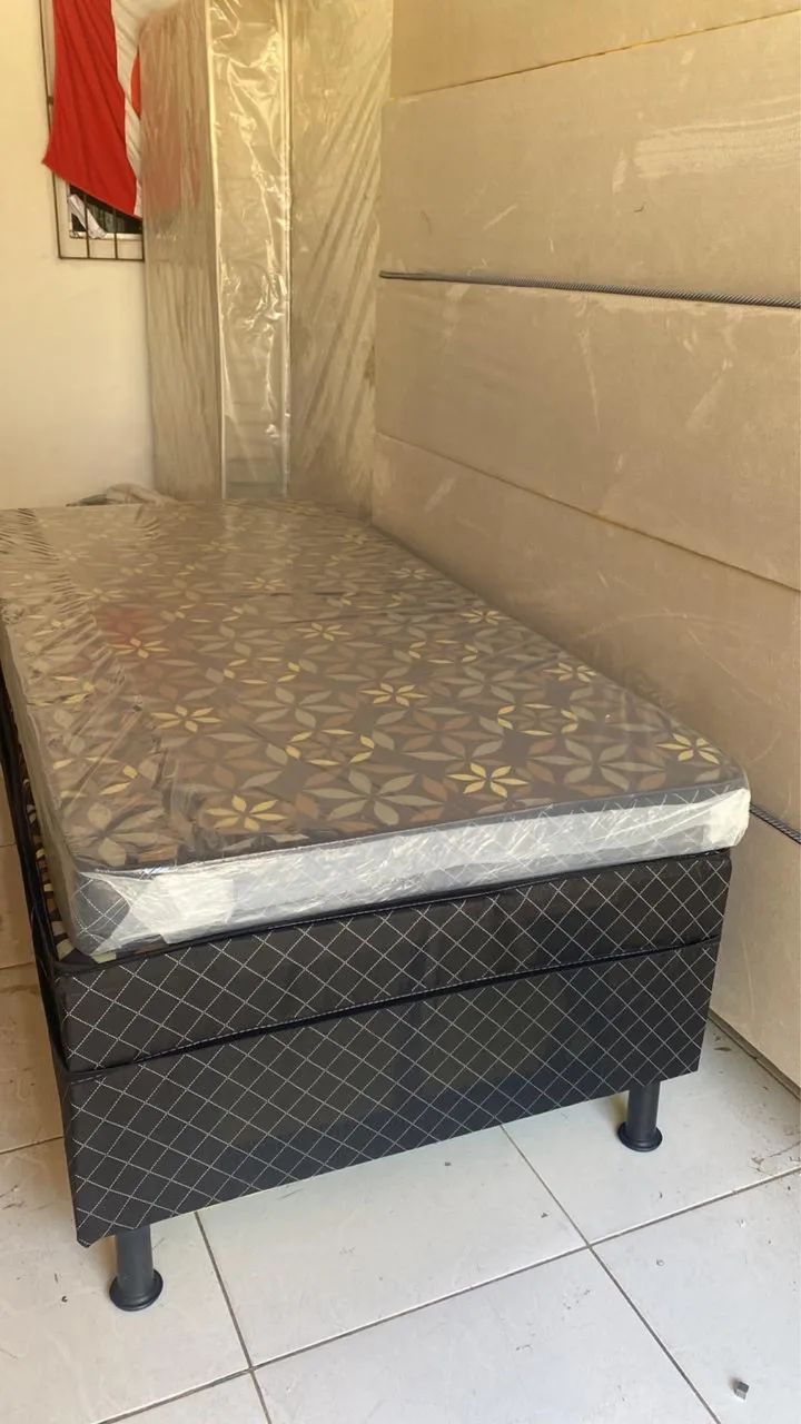 Cama+ colchão completa a partir 420 conjunto  - Foto 3