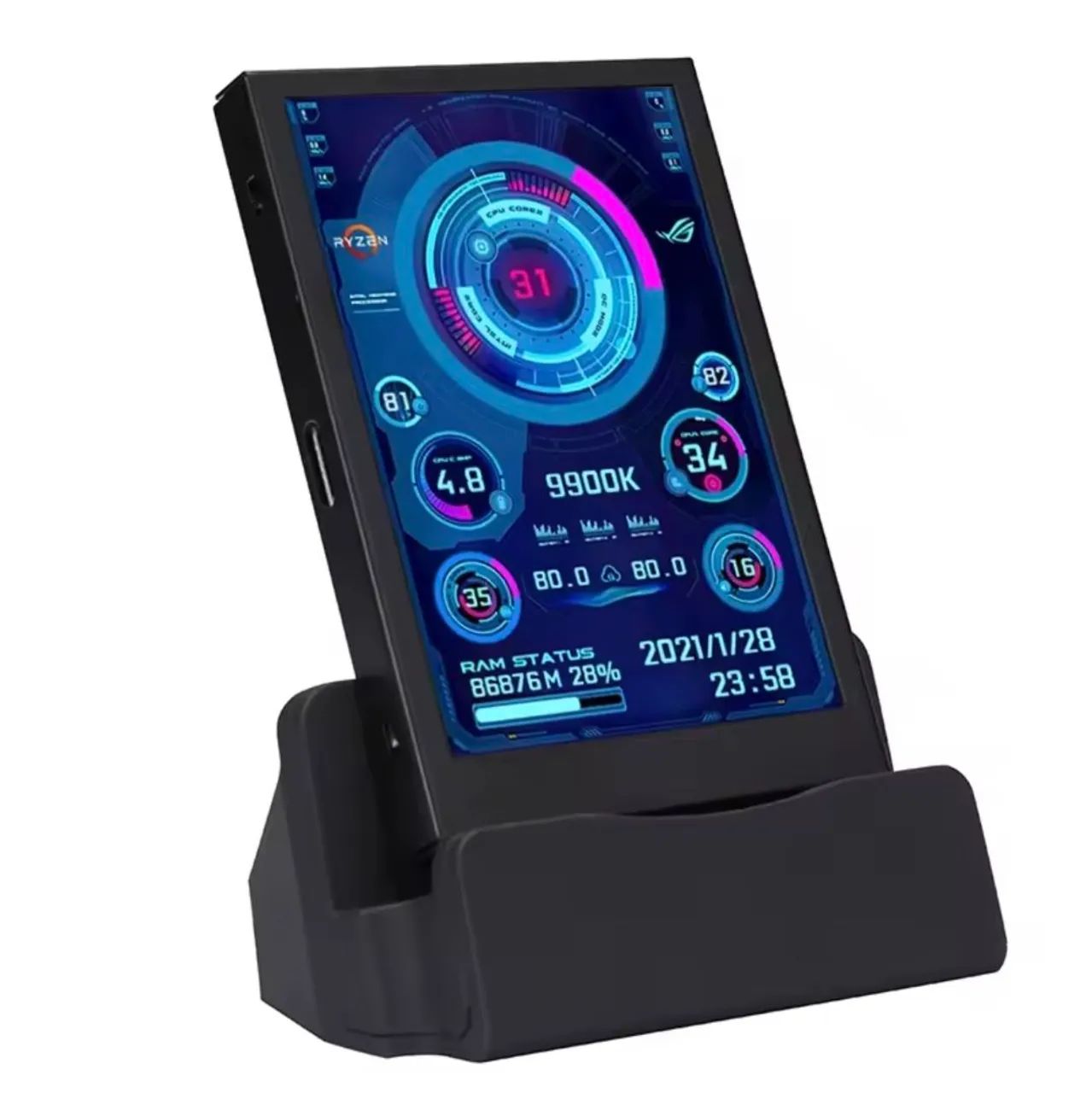 Tela secundária para PC IPS 3,5"  - Foto 2