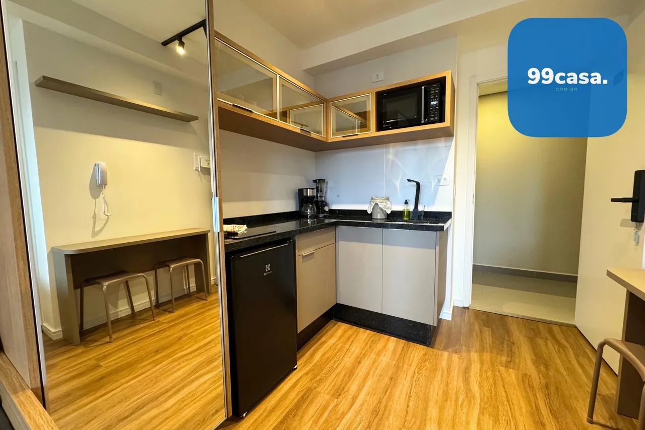 Studio mobiliado à venda no Centro de Curitiba | Pronto para Airbnb | 1 vaga | Ibiza Uniqu - Foto 3