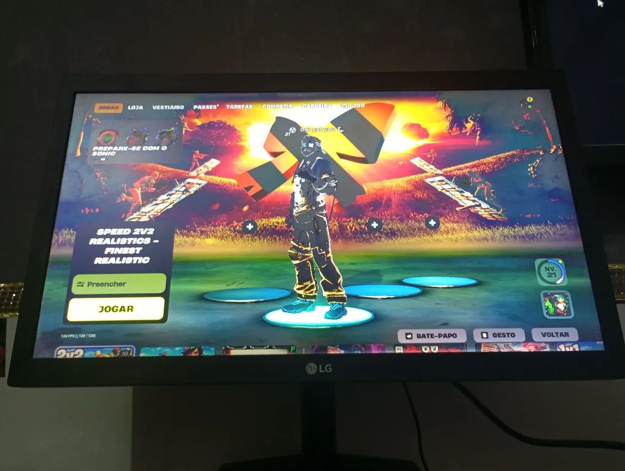 Monitor LG 75Hz 20 polegadas 5ms de resposta  - Foto 2