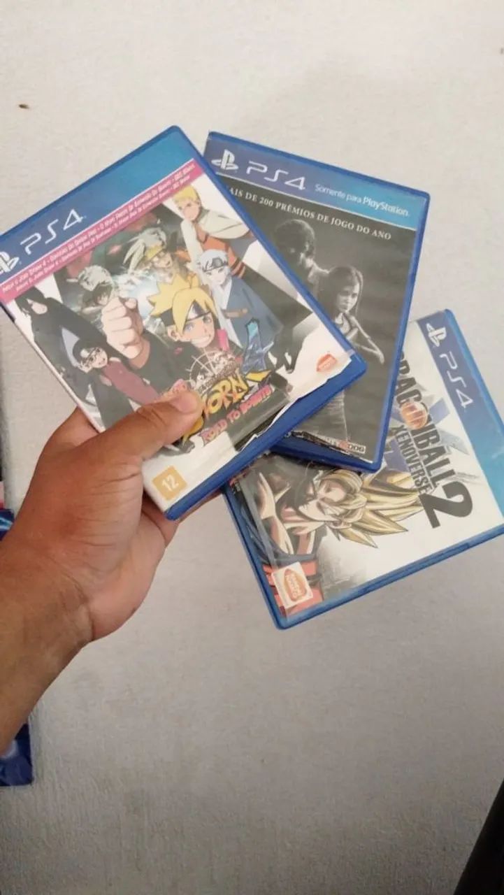 Ps4 super conservado pasta térmica trocada vem 6 jogos e mais