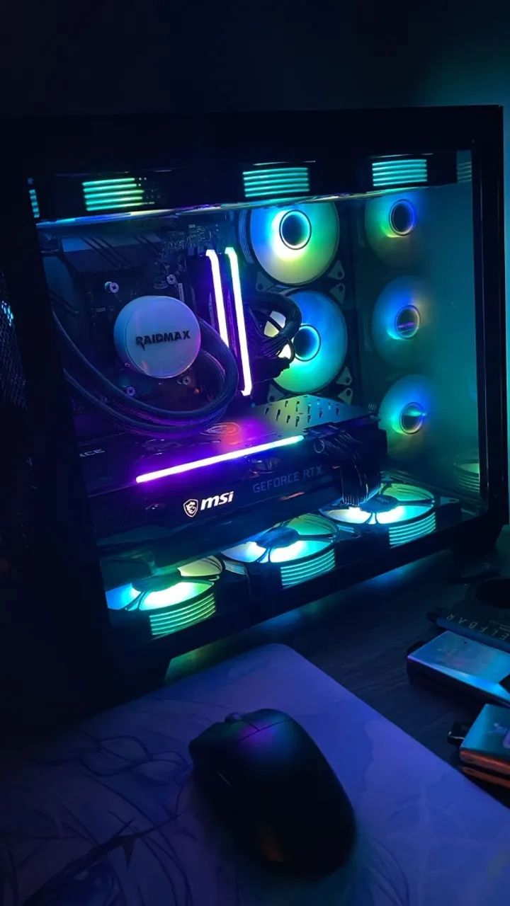 CPU - HIGH END - RYZEN 7 5700x3d - IMPECAVEL