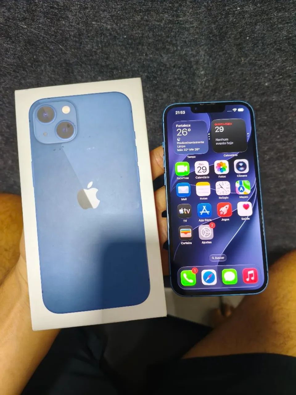 iPhone 13 128GB impecável com caixa - Foto 5