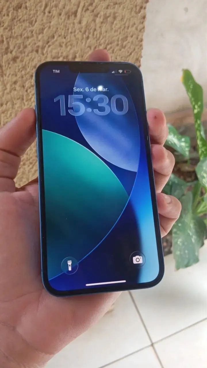iPhone 13 - 128 gb - azul escuro - Foto 4
