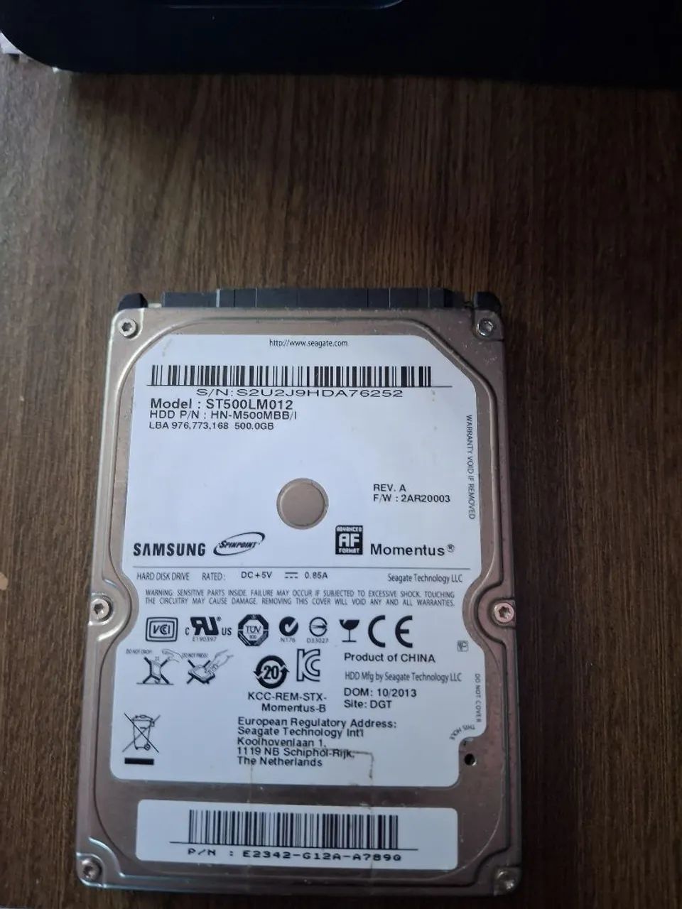 ?HD de 500gb + case nova - Foto 2