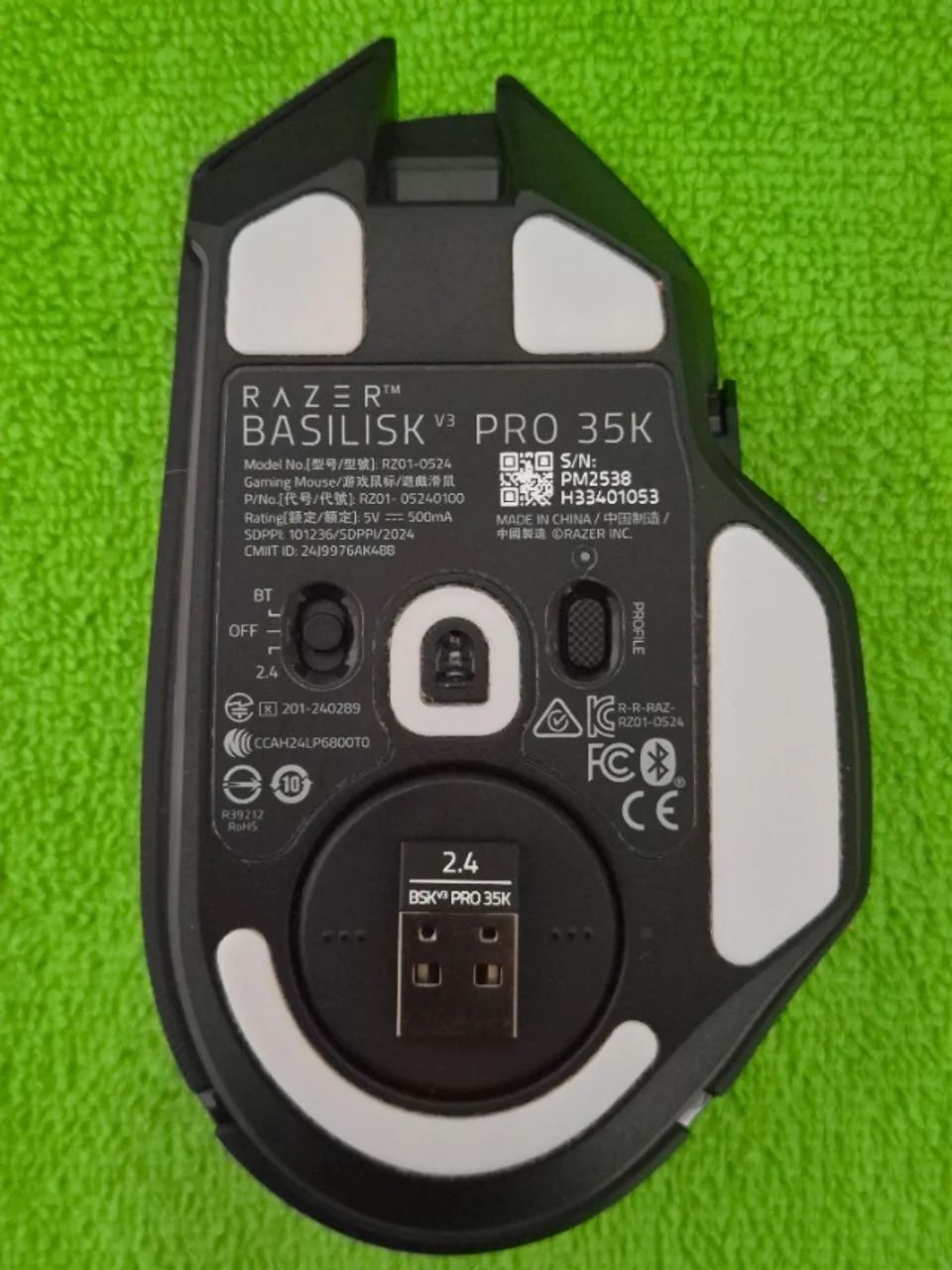 Mouse Razer Basilisk V3 Pro 35K Sem Fio - Envio OLX Pay - Foto 3