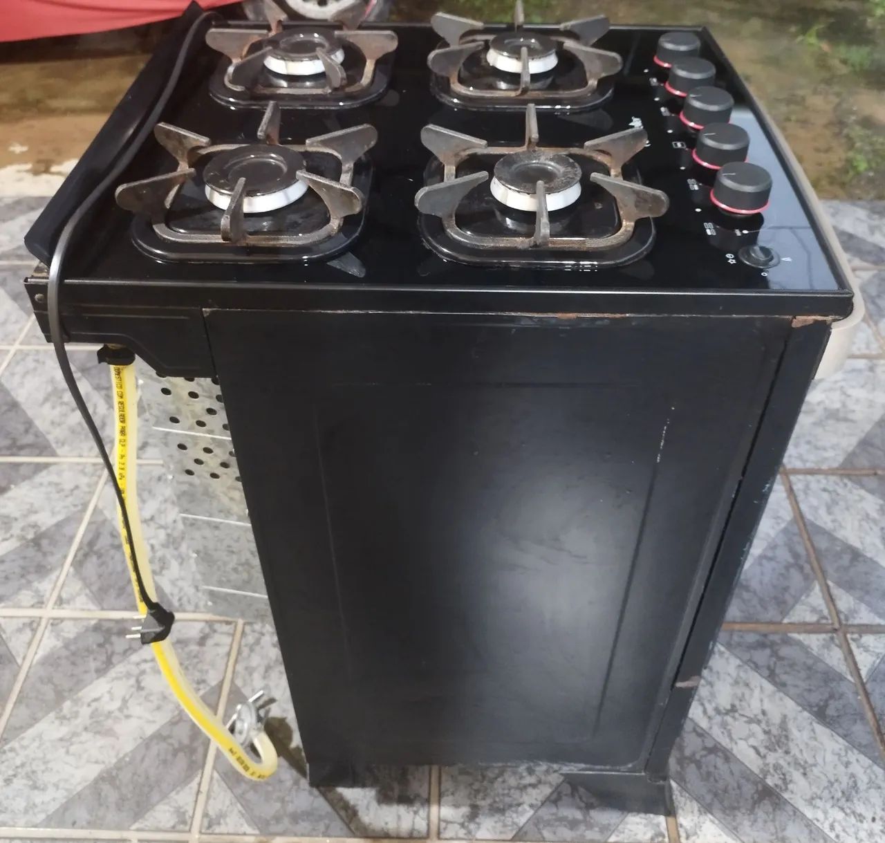 Fogão Muller Elétrico com Mesa de Vidro 4 Bocas. - Foto 3
