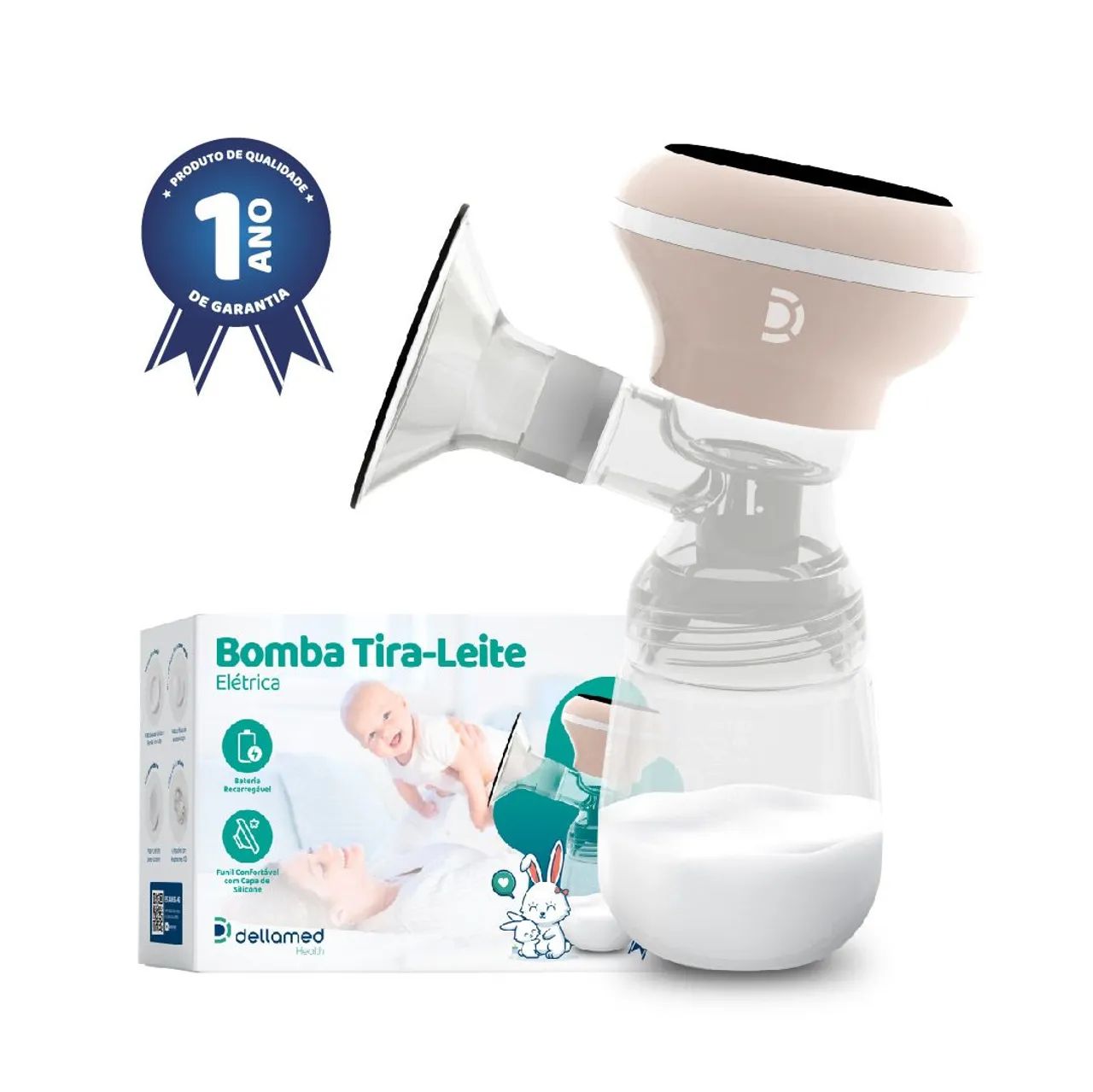 Bomba extratora de leite 
