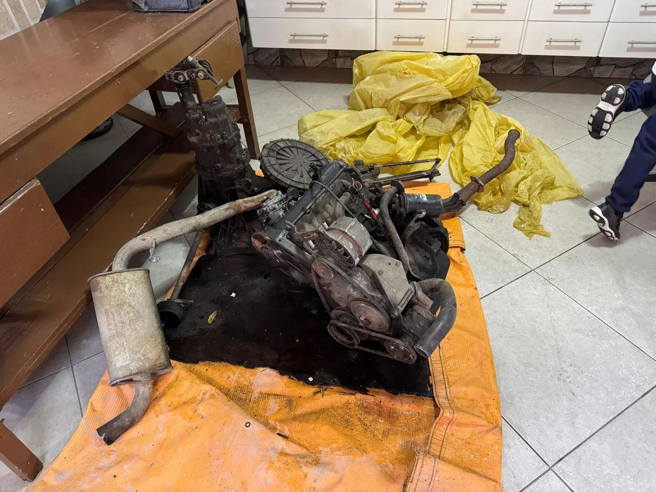 Motor AP 1.8 Gasolina 