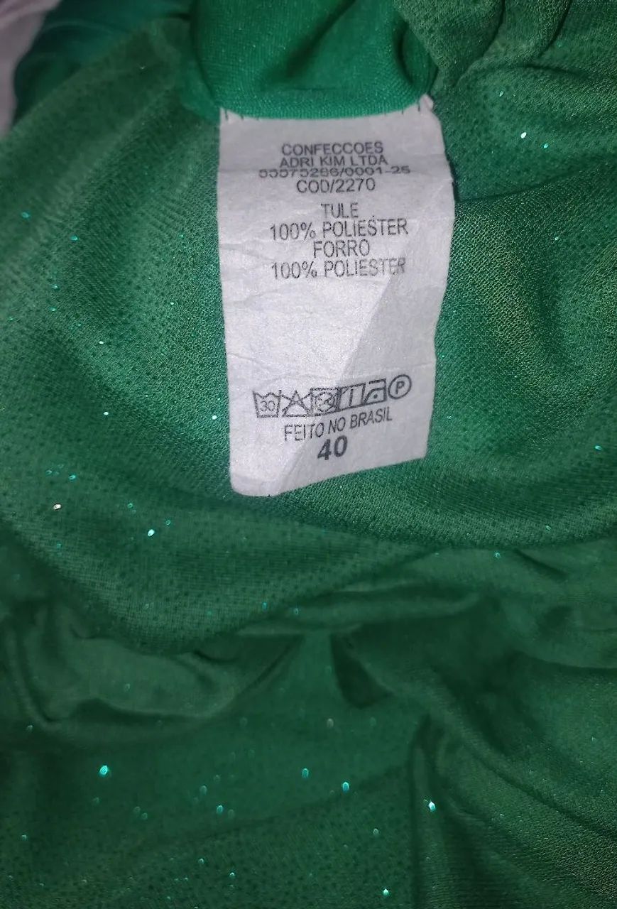 Vestido verde esmeralda  - Foto 3
