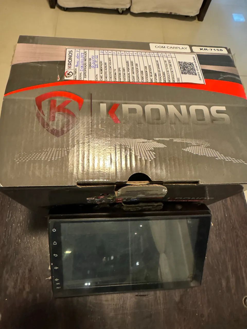 Multimídia Premium kronos Android 7? com CarPlay  - Foto 2