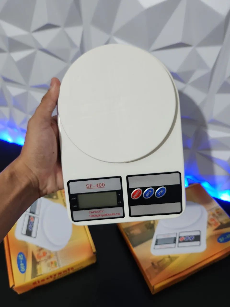  Balança Digital Ideal para Academia e Dieta - Foto 5