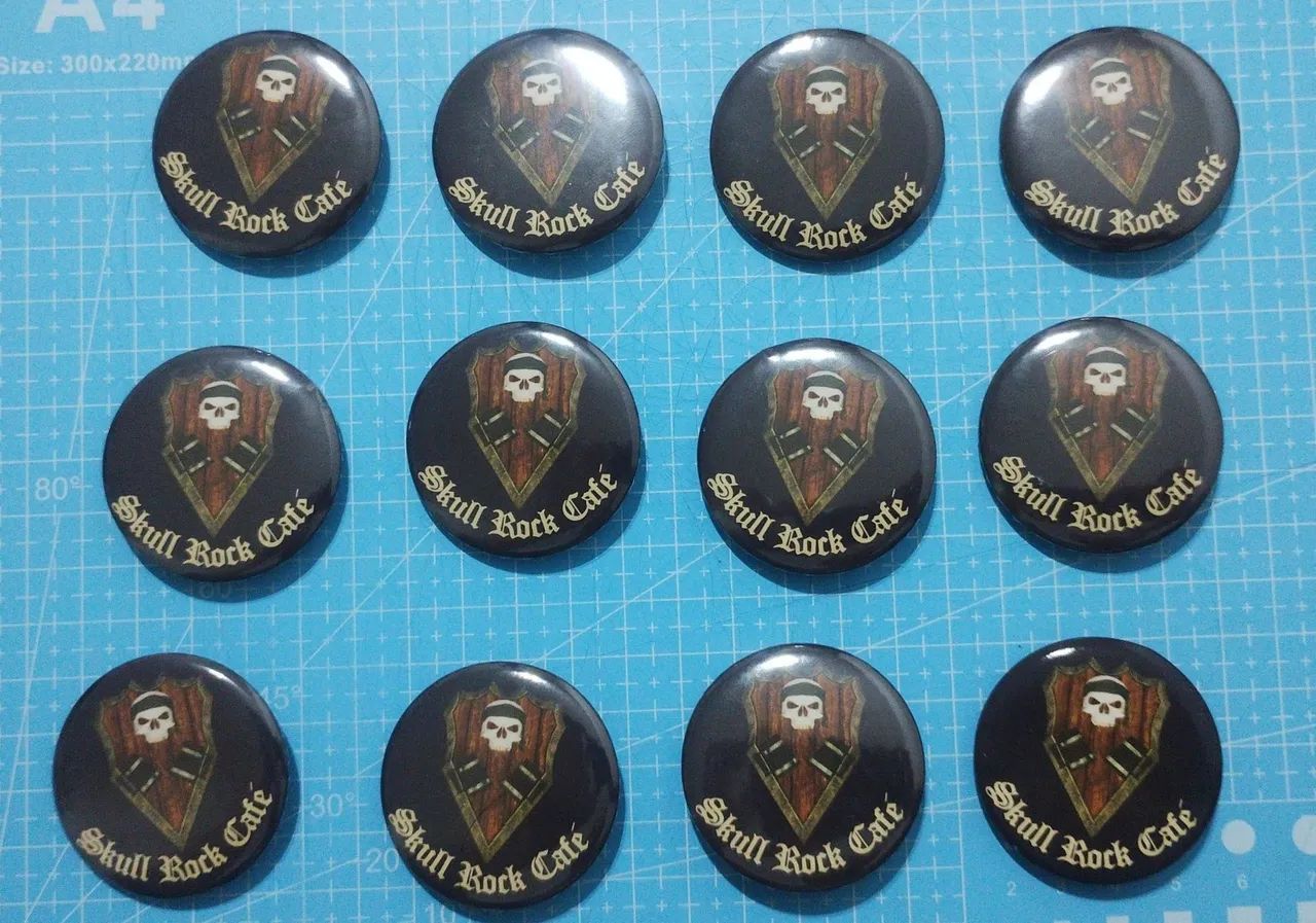 Broches Bottons Personalizados 44mm - Foto 3