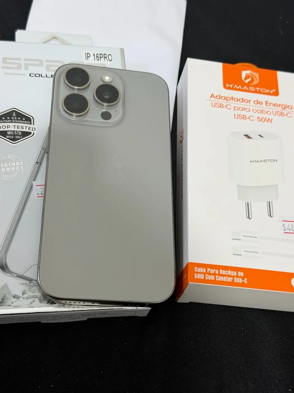 iPhone 16 pro 128gb com nota fiscal