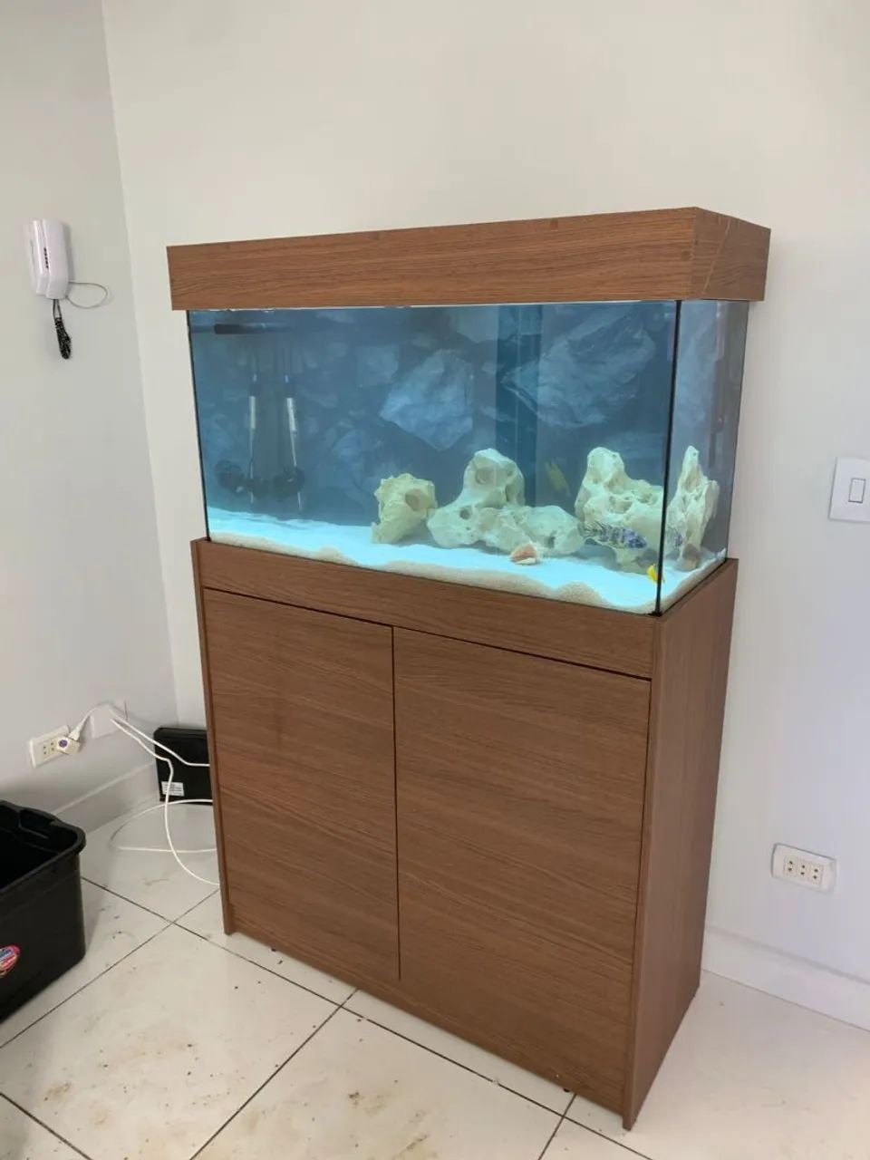 Aquário 200 litros completo com movel - Foto 3