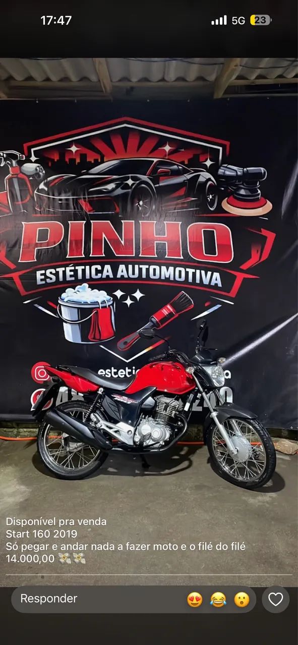 Cg 160 start 2019 para pessoas exigentes  - Foto 5
