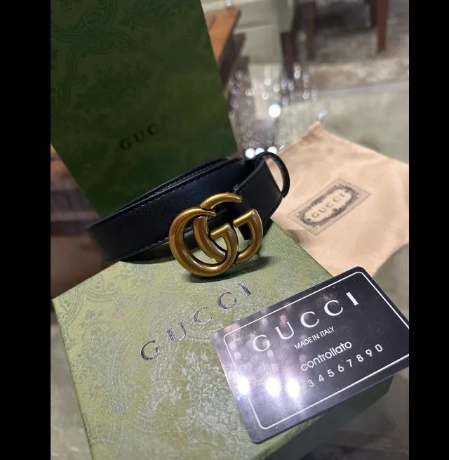 Cinto Gucci unissex original  - Foto 2