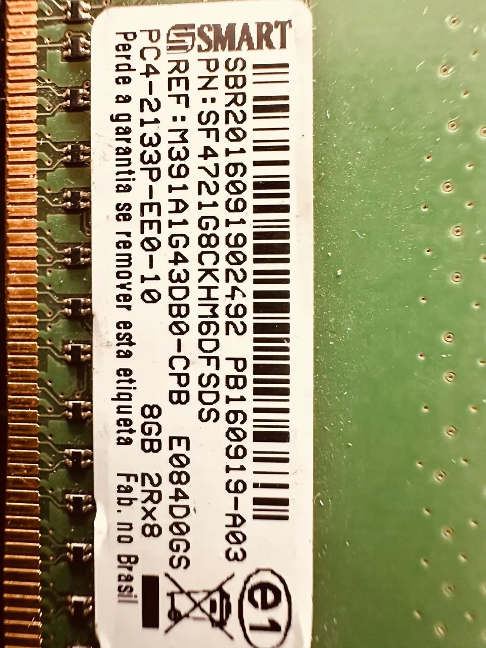 Memória DDR4 8GB 2133 - Foto 2
