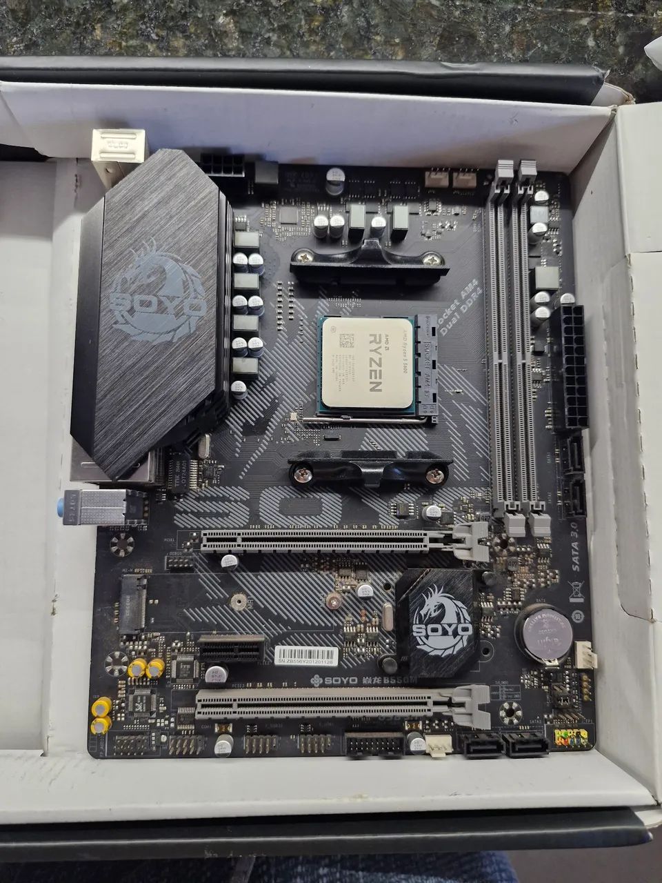 Placa mae B550M Soyo