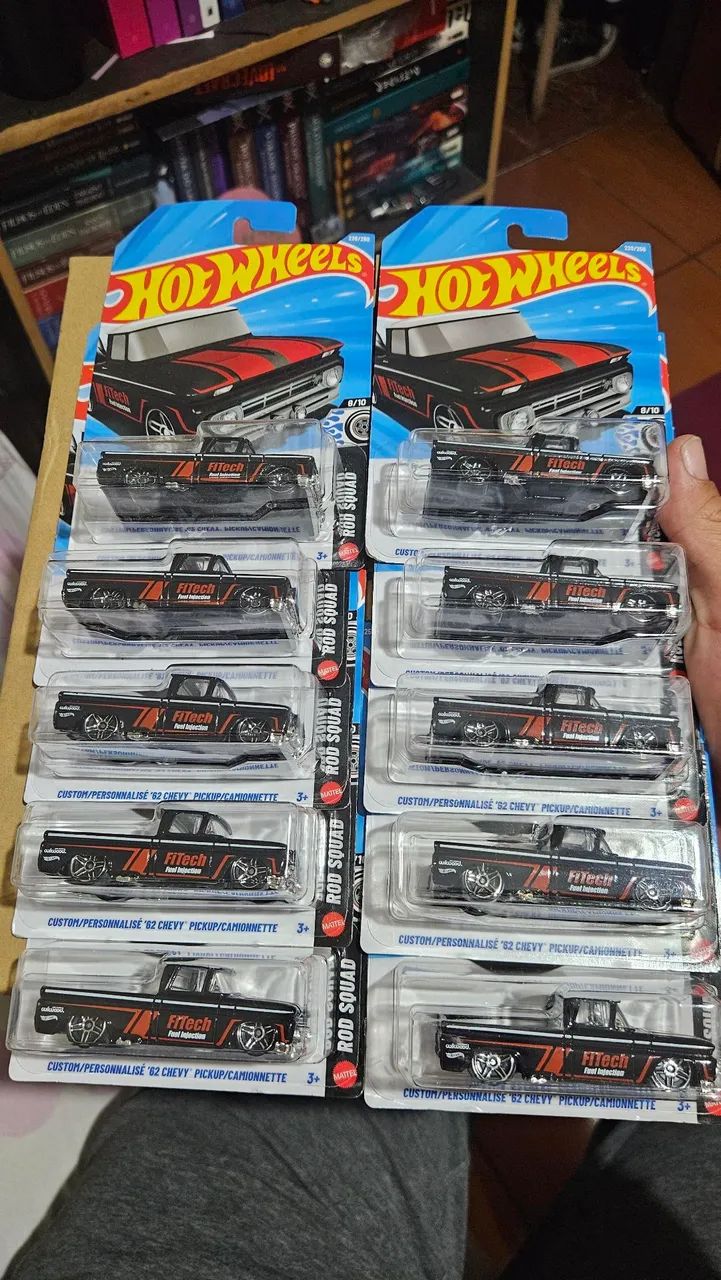 Lote Hotwheels chevy 62