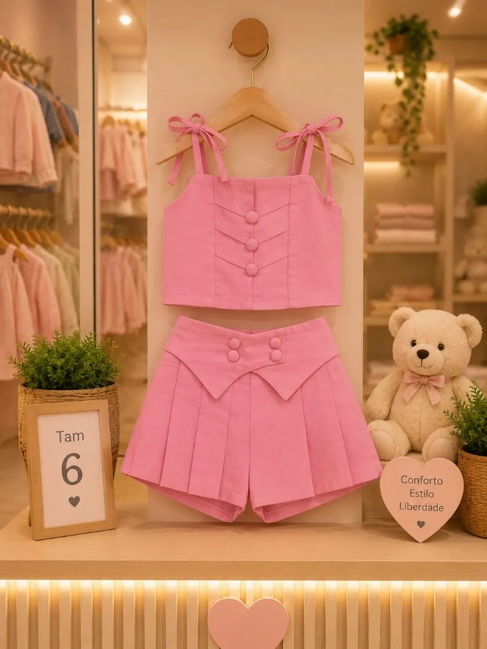 Conjunto infantil menina 