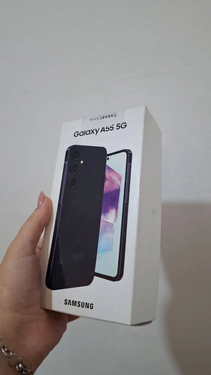 Samsung A55 5G 128gb - rosa - Foto 5