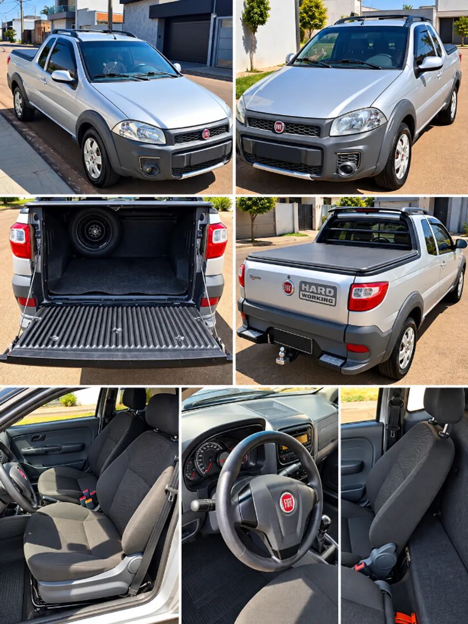 Fiat Strada Working Hard 1.4 Fire Flex 8V CE 2018 - Foto 2