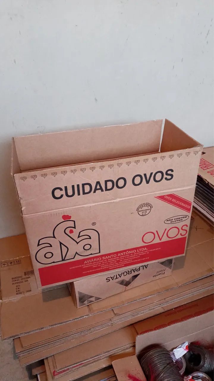 Caixas de papelão de ovos e similares  - Foto 5