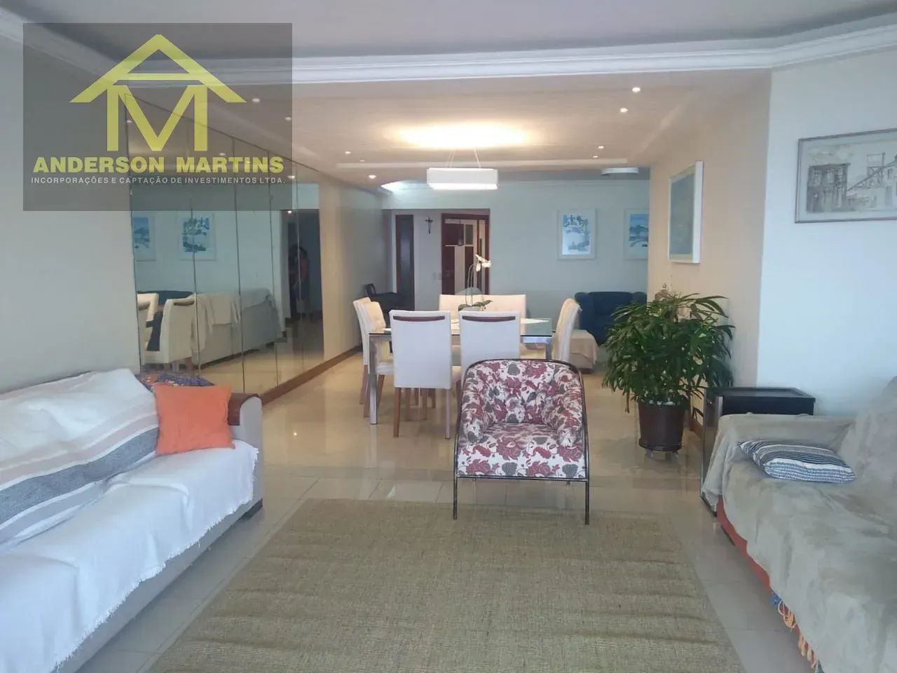Apartamento Montado em Praia da Costa: 4 Quartos com Suíte com 300 m² - Foto 5