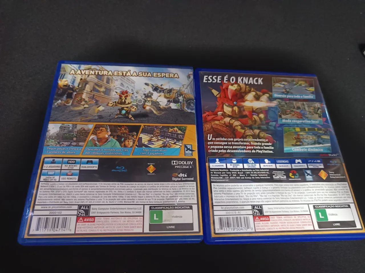 Combo Jogos Knack 1 e 2 PS4  - Foto 2