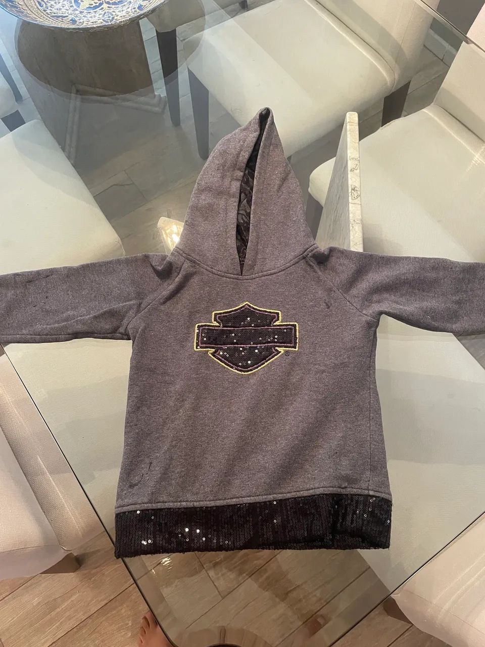 Moletom infantil Harley Davidson 
