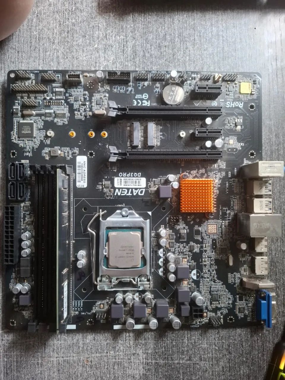 Kit Upgrade Intel Core i5 8ª Ger + Placa Mãe Daten Q370 + 8GB RAM DDR4 - Foto 3