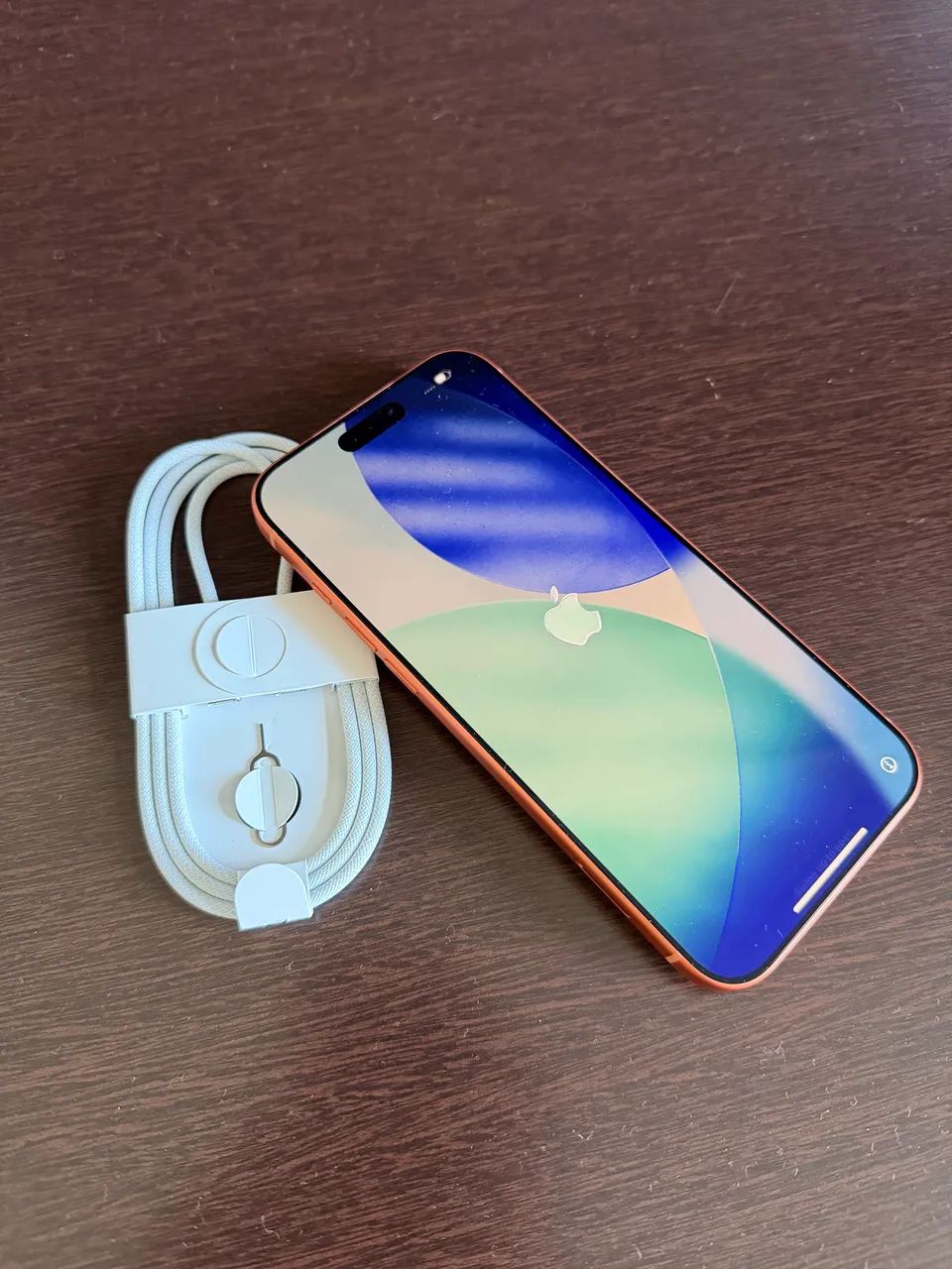 iPhone 17 Pro Max Laranja 256gb Novo - Foto 5
