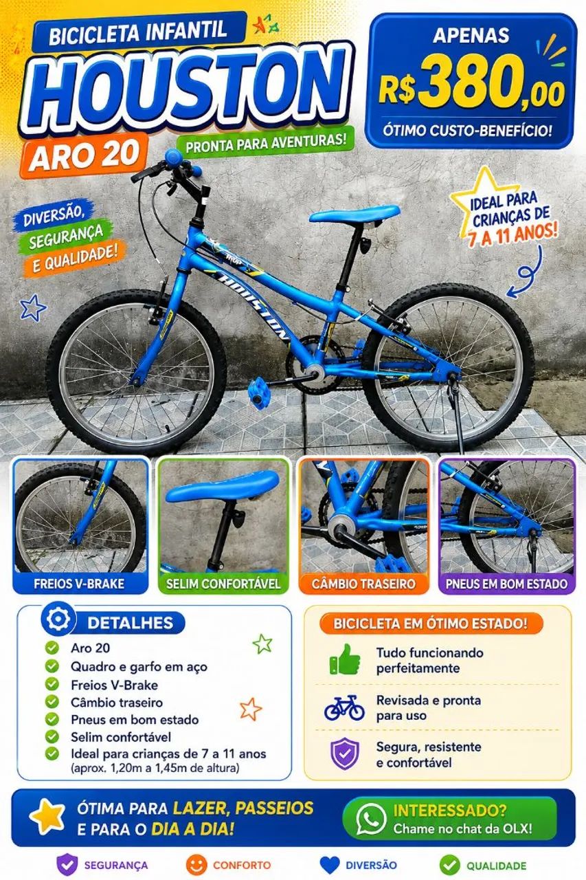 Bicicleta infantil 