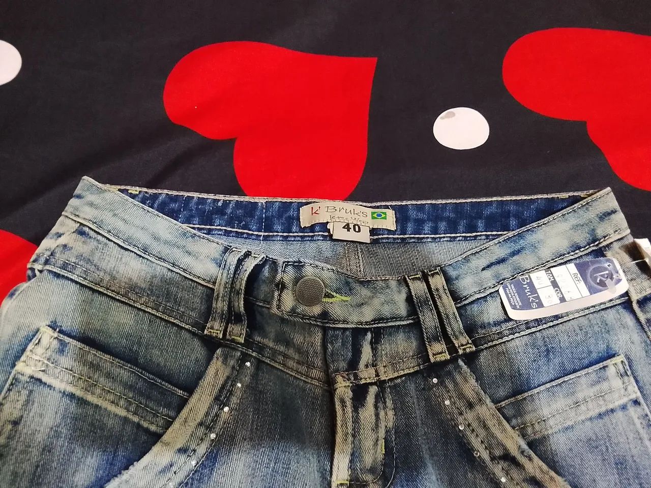 Calça jeans feminina nova número 40 - Foto 3