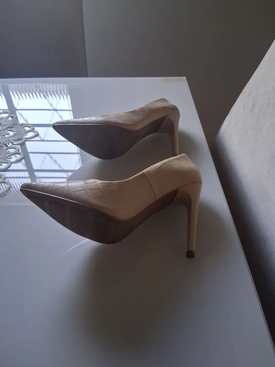 Scarpin usado, estado de novo - Foto 3