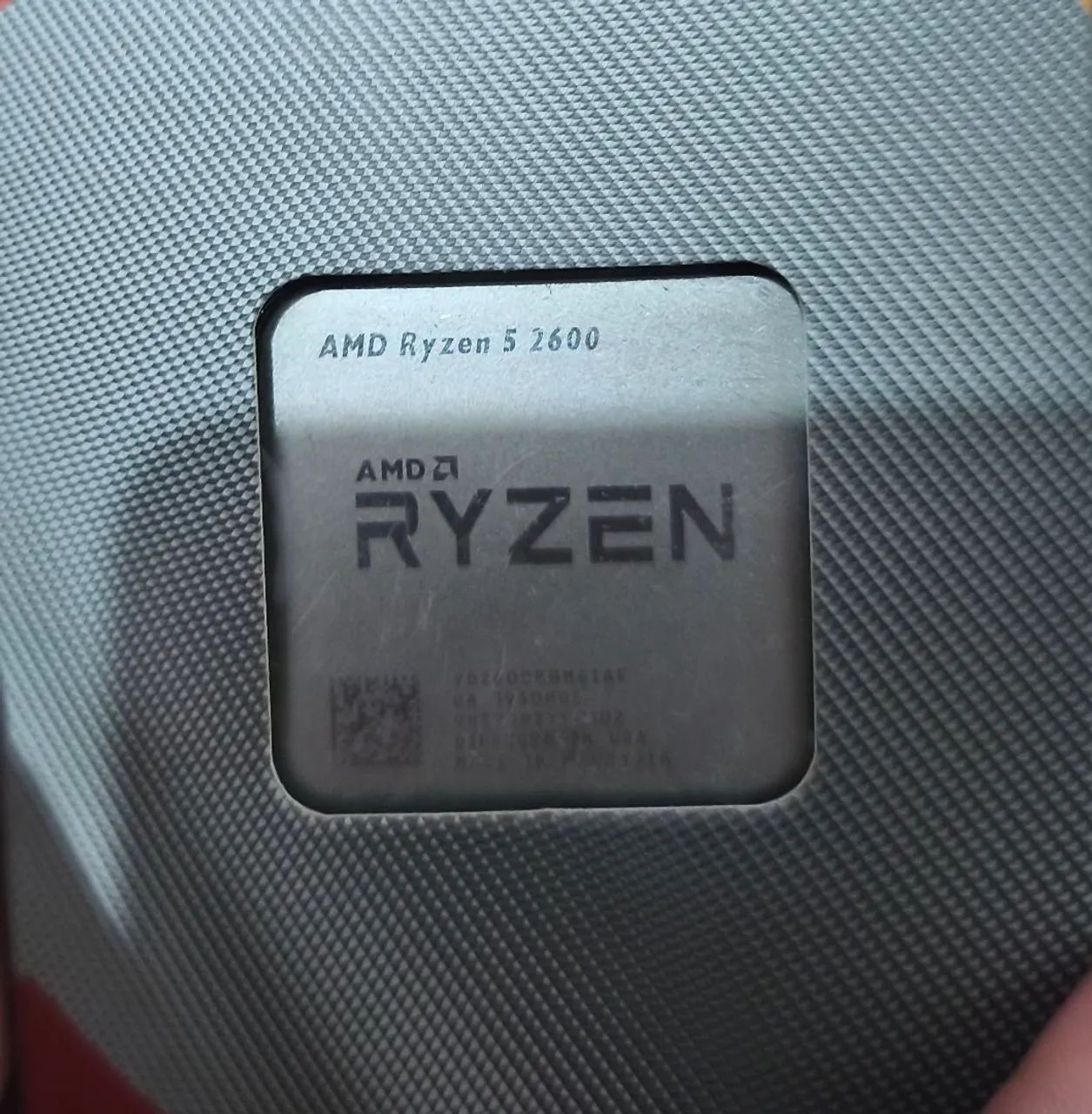 Processador Ryzen 5 2600.